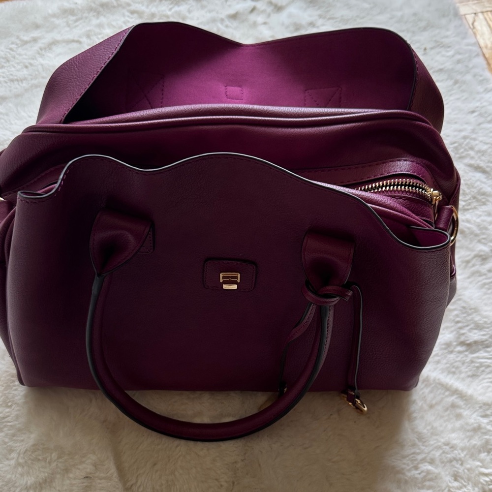 Elegant Purple Women's Handbag